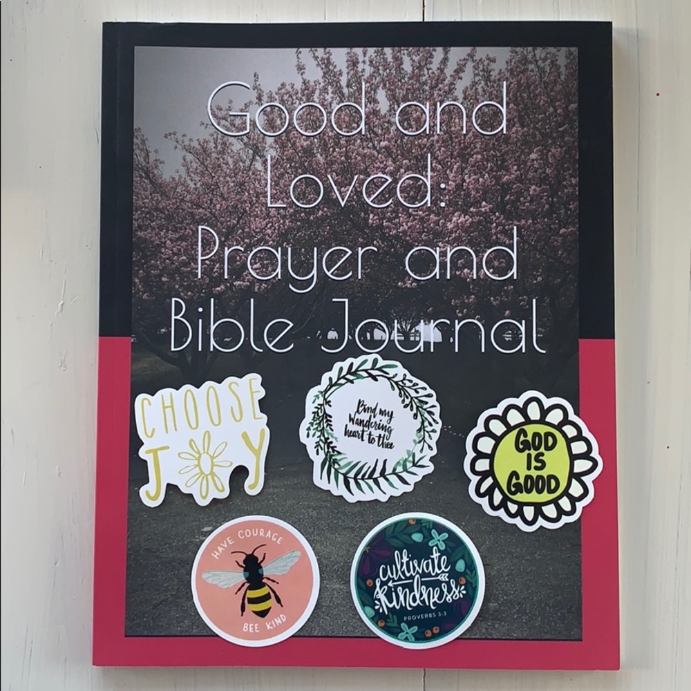 Prayer journal and sticker set